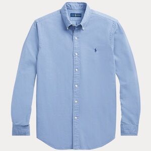 Ralph Lauren Men's Light Blue Button Down Shirt